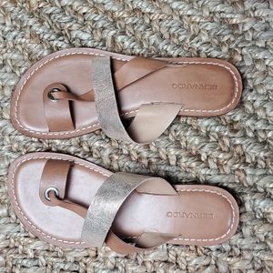 Bernardo Leather Sandals